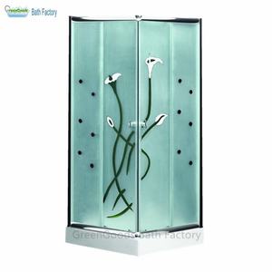 2 portes coulissantes carrées, boîtier de <span class=keywords><strong>douche</strong></span>, <span class=keywords><strong>prix</strong></span> d'usine - Product Image 1