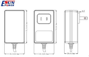 Bộ Chuyển Đổi Nguồn AC-DC 12V 1A 12V 2A 12V 1.5A 24V 1A - Product Image 6