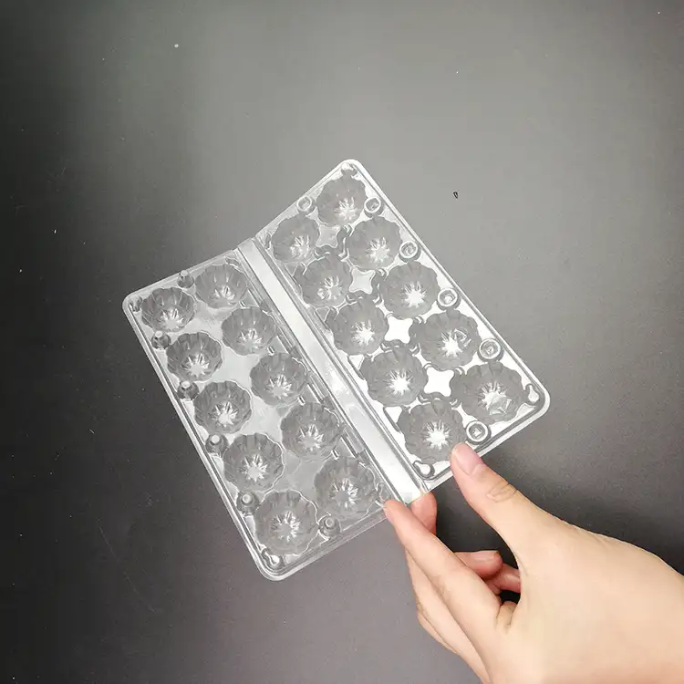 Хорошее качество ПЭТ Материал перепелиные яйца картонная коробка лоток пластиковая блистерная упаковка