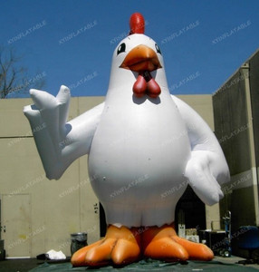 Pollo inflable gigante de gran oferta 2024, mascota de pollo inflable para publicidad - Product Image 2