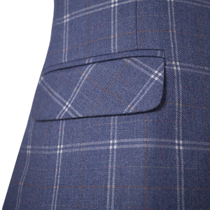 MA102 ( Jacket Vest Pants ) 2022 New Men's Fashion Boutique Plaid abito <span class=keywords><strong>da</strong></span> sposa abito tre pezzi <span class=keywords><strong>smoking</strong></span> formale maschile - Product Image 3