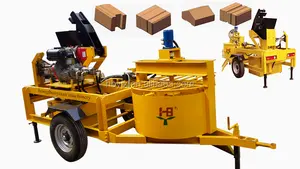 Kosten günstige Eiablage Diesel Interlocking Hydraulic Clay Brick Force Making Maschine Südafrika Kenia Shop Online Cement