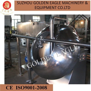 Nieuwe roestvrijstalen polijstmachine voor chocoladecoating snackvoedselproductie, 120 kg capaciteit, 15 kg/tijd, 1 jaar garantie - Product Image 2