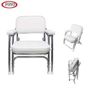 Foyo-silla plegable de aluminio, asiento de barco con marco de aluminio - Product Image 4