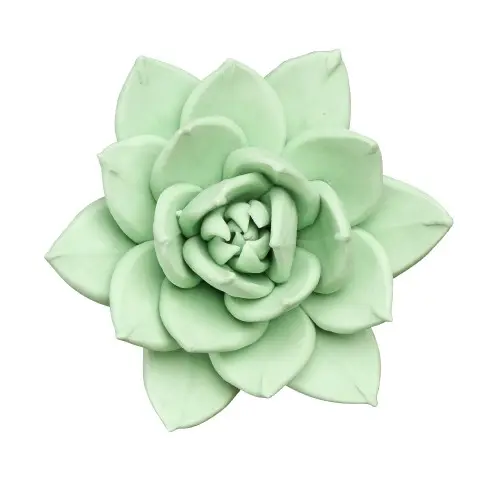 Molde de silicone para plantas suculentas hc0036, forma de flores para buquê, sabonete artesanal