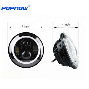 POPNOW RGB <span class=keywords><strong>Halo</strong></span> Angle Eye impermeable 12V 30W 6000K sistema de iluminación de motocicleta faro LED - Product Image 4