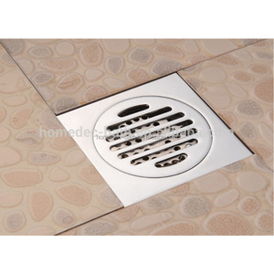 Phòng tắm bê tông quảng trường thép không gỉ deodorant thoát nước sàn nước thải lọc chậu rửa <span class=keywords><strong>drainer</strong></span> - Product Image 2