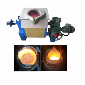 Électronique Four De Chauffage À Induction Pour La Fusion Du Cuivre En Acier Fer - Product Image 1