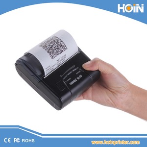 2500mAh 리튬 폴리머 배터리 80MM 휴대용 영수증 프린터 무선 <span class=keywords><strong>USB</strong></span>+BT+Wifi (IOS+안드로이드+윈도우용) - Product Image 4