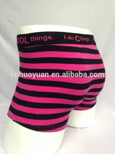 Huoyuan sexy Wholesale 3 color versions comfortable modal boxer brief for men collection