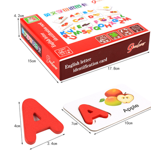 Juguete educativo Alfabetización y cognición Tarjetas de cultivo para rompecabezas Niños Juguetes educativos Regalo para niños - Product Image 1