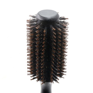 Di medie Dimensioni Con Setole di Cinghiale Manico Rotondo In Legno <span class=keywords><strong>Spazzola</strong></span> di Rotolamento Liscia Per Lo Styling Dei Capelli di Legno <span class=keywords><strong>Spazzola</strong></span> Per Capelli Professionale - Product Image 6