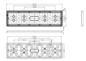 Ống Kính Máy Chiếu Led 4 Trong 1 Ống Kính Led SMD3030 Có Gioăng Silicon Và Pcb - Product Image 3