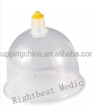 Caliente nuevo plástico desechable estéril ventosas masaje 6 copas de succión al vacío cupping masaje