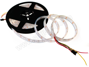 Bande <span class=keywords><strong>LED</strong></span> à pixels RVB adressables WS2811 WS2812b SK6812 5V pour la décoration d'événements - Product Image 4
