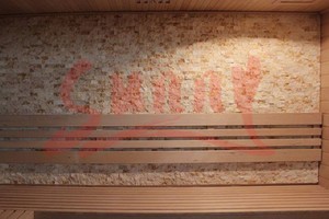リラックス背もたれベンチサウナルームアートストーンストーブバレルキット