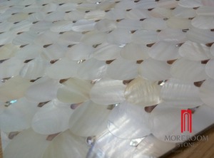 Thiết Kế Độc Đáo Mỏng Mẹ Của Ngọc Trai Gạch Khảm Vỏ Vỏ Tấm Cho Tường Gạch - Product Image 6