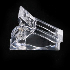 Vente en gros d'extension d'ongle de doigt LED UV pinces en plastique outil de nail art pinces à ongles - Product Image 3