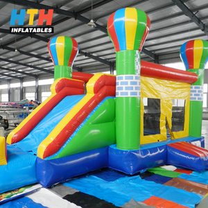 Precio de fábrica globo de aire inflable Jumper PVC gorila inflable con diapositiva mini - Product Image 1