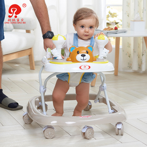 Fancy custom made <span class=keywords><strong>mini</strong></span> peuter rit wandelaar swivel wielen <span class=keywords><strong>baby</strong></span> roller wandelaar met stopper