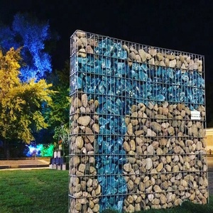 100x50x50 cm Kaynaklı <span class=keywords><strong>Gabion</strong></span>, <span class=keywords><strong>Gabion</strong></span> Kutusu, Sepet Nehir Kıyısı Revetment - Product Image 2