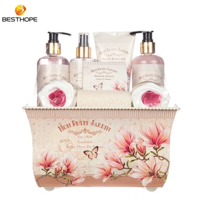Set da Bagno e Doccia Personalizzato per la Bellezza Femminile, Cesto <span class=keywords><strong>Regalo</strong></span> <span class=keywords><strong>Spa</strong></span> per Donne - Product Image 5