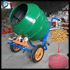 Coating seed machine wheat corn coater to coat the seed seed wrapper to mix the seed with ferilizer aix rotary iso ce new