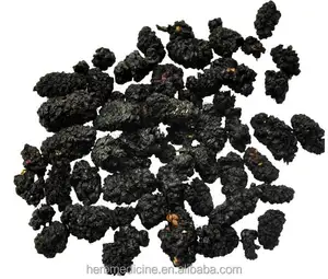 Atacado MULBERRIES Nautral maduro comestível seco preto Mulberry Frutas para o chá