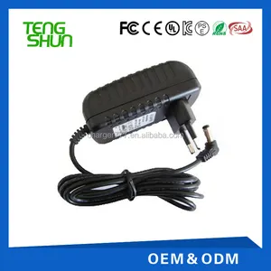 7.5 v 500ma 9 v 1.5a 12 v 1a ac dc power adapter UL FCC TUV CE