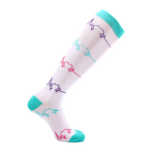 Chaussettes <span class=keywords><strong>de</strong></span> <span class=keywords><strong>sport</strong></span> longues au genou unisexe Soccer Running Football Compression Socks - Product Image 4