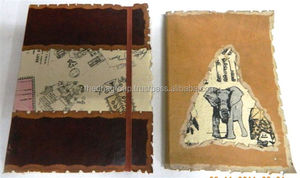 สมุดปกหนังแท้สไตล์วินเทจดาดเด็คหนังแข็งสมุดไดอารี่หนังเก็บความร้อนแบบพรีเมี่ยมสำหรับธุรกิจสำนักงานใช้ส่วนตัว - Product Image 3