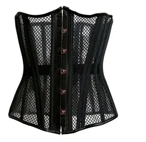 2020 Top vendita di prodotti vita trainer corsetto dello shaper 26 in acciaio disossato stretto allacciatura corsetto