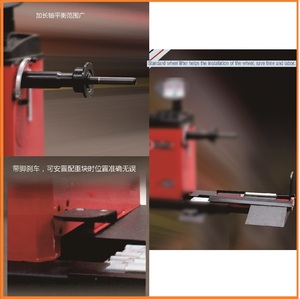 Équilibreur de roue <span class=keywords><strong>manuel</strong></span> de camion certifié CE CB46 lumineux avec camion de changement de fonction en mode voiture - Product Image 3