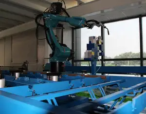 6 axis CNC industrial welding robot with single axis servo positioner