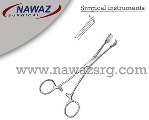 Productos de logotipo personalizado de alta calidad Fórceps de estiramiento facial 18cm Instrumentos de fórceps de dermatología quirúrgica de acero inoxidable - Product Image 2