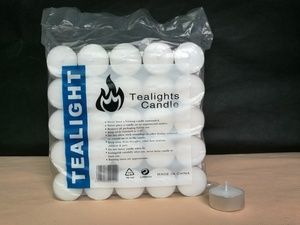 <strong>Tealight</strong> with Aluminum Cup Paraffin Wax Home Decoration for Birthdays Weddings Christmas &amp; Halloween Smokeless &amp; No Smell - Product Image 5