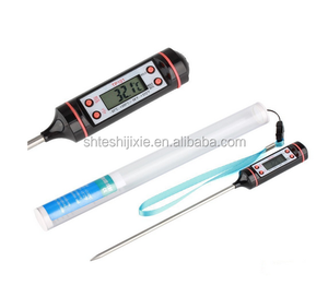 Termômetro de sonda lcd tp101, termômetro de laboratório de vidro - Product Image 2