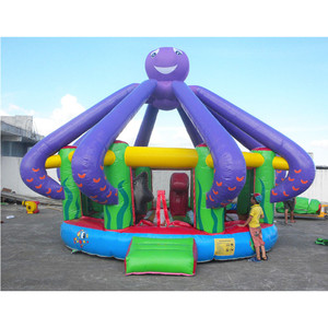 Terrain de <span class=keywords><strong>jeux</strong></span> gonflable géant en forme de pieuvre, <span class=keywords><strong>jeux</strong></span> gonflables pour enfants - Product Image 1