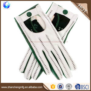 Yüksek kaliteli kadın büyük fiyat ile sürücü için ince deri eldiven sürüş - Product Image 4