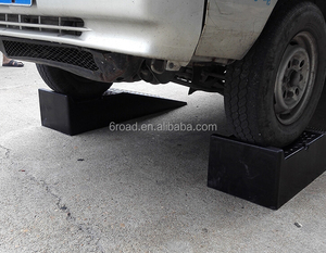 Rampa Elevadora de Goma para Reparación de Automóviles, Rampas de Nivelación para Caravanas y Autocaravanas - Product Image 1