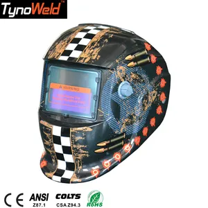 TynoWeld Careta De Foto Sensible Para Soldar TIG/MIG/MAG DIN4/9-13 Welding Hood Auto-Darkening Welding Helmet