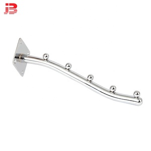 Thác nước 19mm ống hiển thị móc với hạt treo tường hiển thị móc - Product Image 2