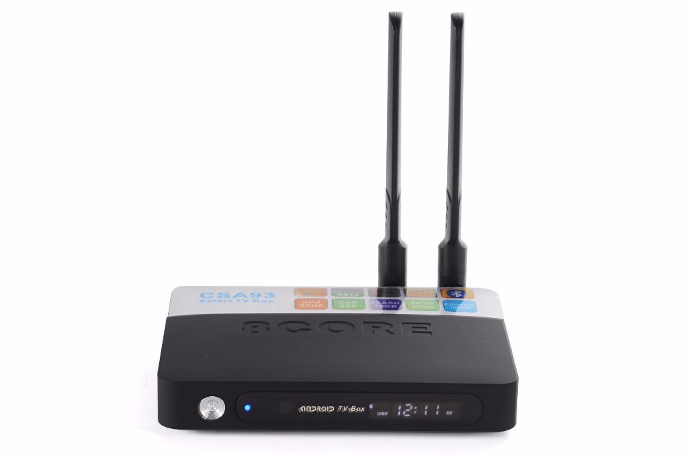2017 Nueva Amlogic S912 Octa core Android 6.0 KODI 17.0 Bluetooth 4.0 Smart TV Box/ott tv box CSA93