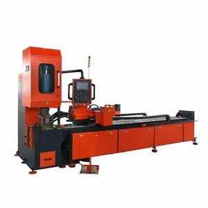 Hot sale CNC automatic hydraulic metal plate round square rectangle stainless steel pipe hole punching machine