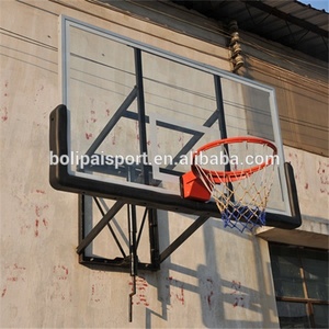Fiba 72x42 cavalletto da basket <span class=keywords><strong>pieghevole</strong></span> a parete a cerchio regolabile in altezza da parete <span class=keywords><strong>canestro</strong></span> da basket - Product Image 3