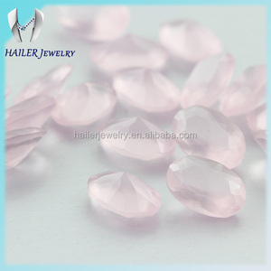 Haute Pureté Ovale Cut Rose Couleur Lâche Naturel Quartz Gemstone - Product Image 1