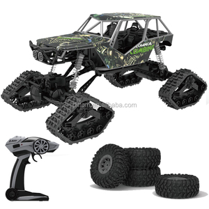 Échangez les pneus librement 4x4 1:10 2.4G RC Tracked Snowmobile avec pneus tout-terrain - Product Image 1