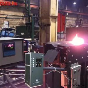 Factory Supply Frequency Converter Induction Heating Furnce For Metal Hot Forging Machine Press Forging Line Heater