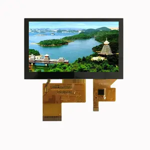 4.3 inch wide temperature 480*272 RGB interface LCD with capacitive touch panel