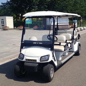 Électrique Voiture De <span class=keywords><strong>Golf</strong></span> 2 ou 4 ou 6 ou 8 Sièges Batterie Alimenté 4 Roue Mini <span class=keywords><strong>Golf</strong></span> Électrique Panier - Product Image 4